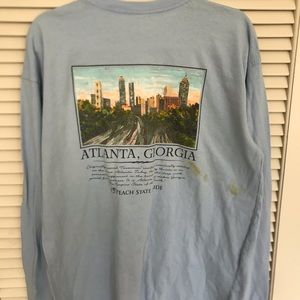 Peach State Pride Atlanta, GA Long sleeve T shirt